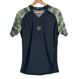 Phalanx Mens M Athleisure Camo Jiu Jitsu BJJ MMA UFC Performance Rash Guard